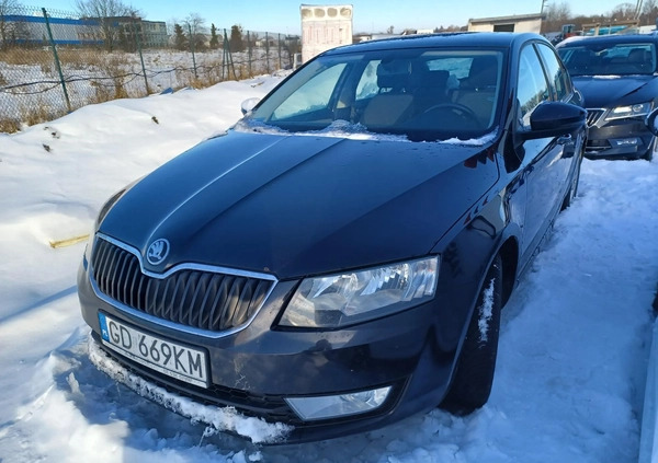 Skoda Octavia cena 34000 przebieg: 208000, rok produkcji 2015 z Gdańsk małe 29